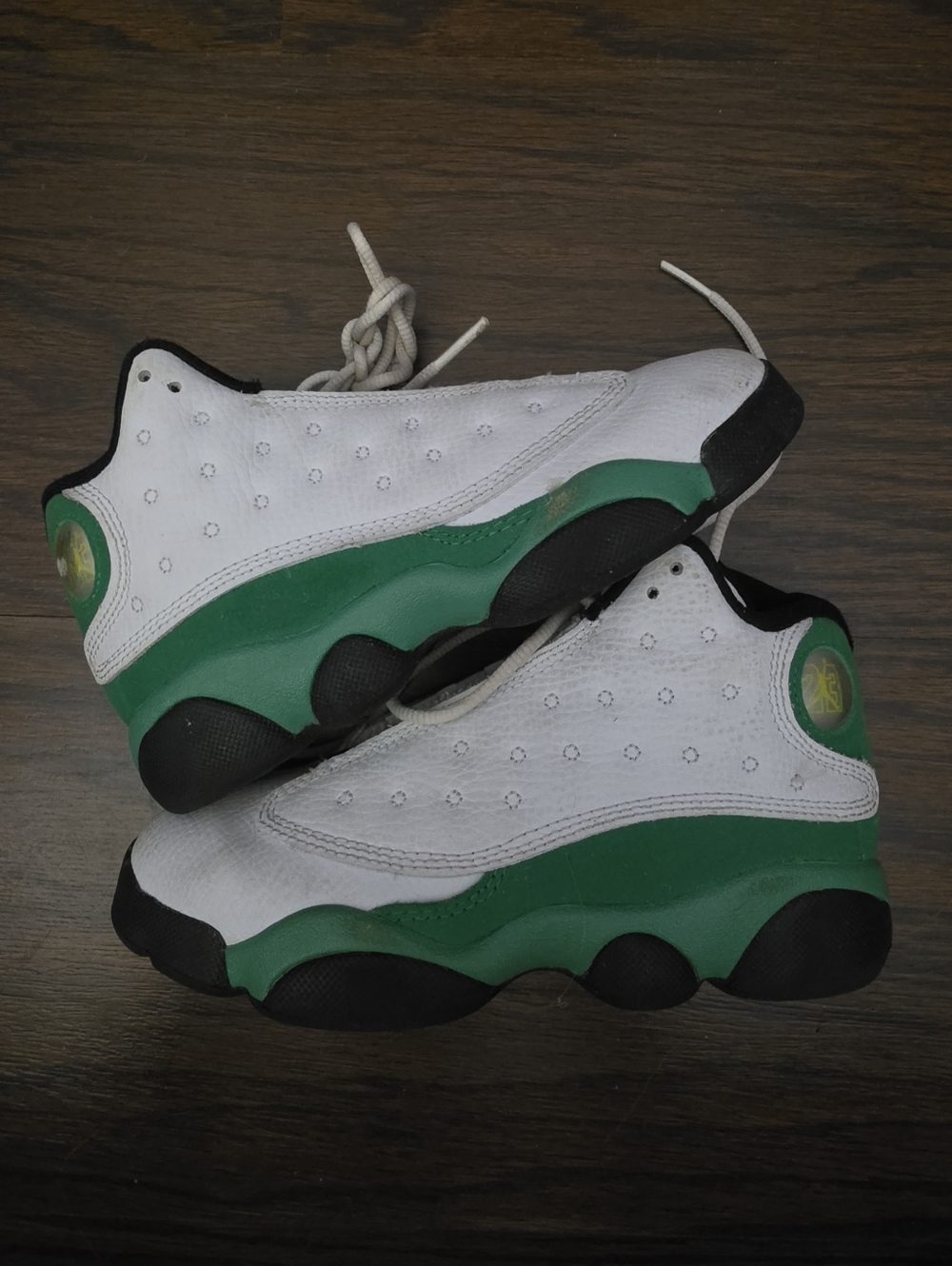 Nike Air Jordan 13 Retro "Lucky Green Size 13 C for Kids